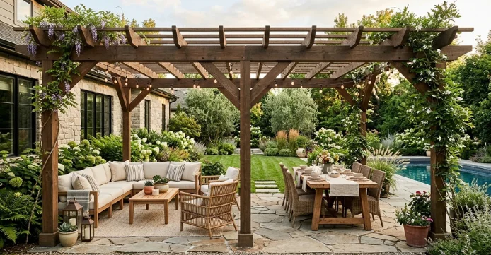 5. Turn a Small Garden Corner Into a Seating Area